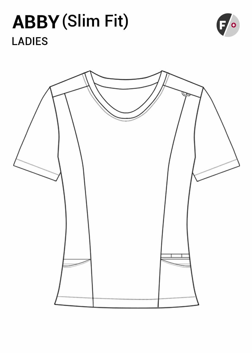 Abby Ladies Top Ladies Scrubs