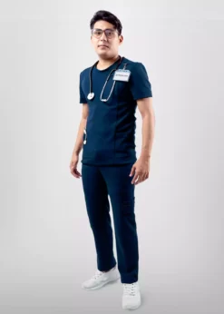 Men's Scrubs ABBY Navy