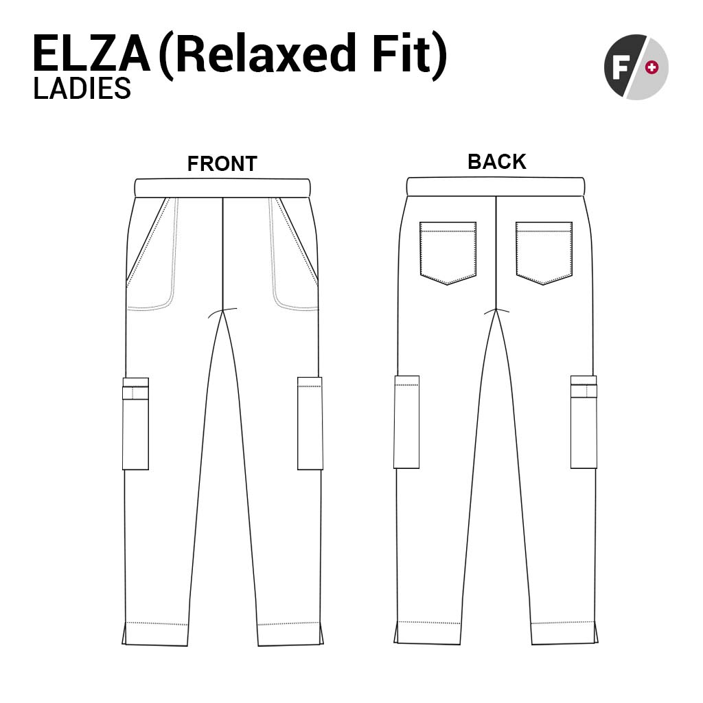 Elza Pants Ladies Ladies Scrubs