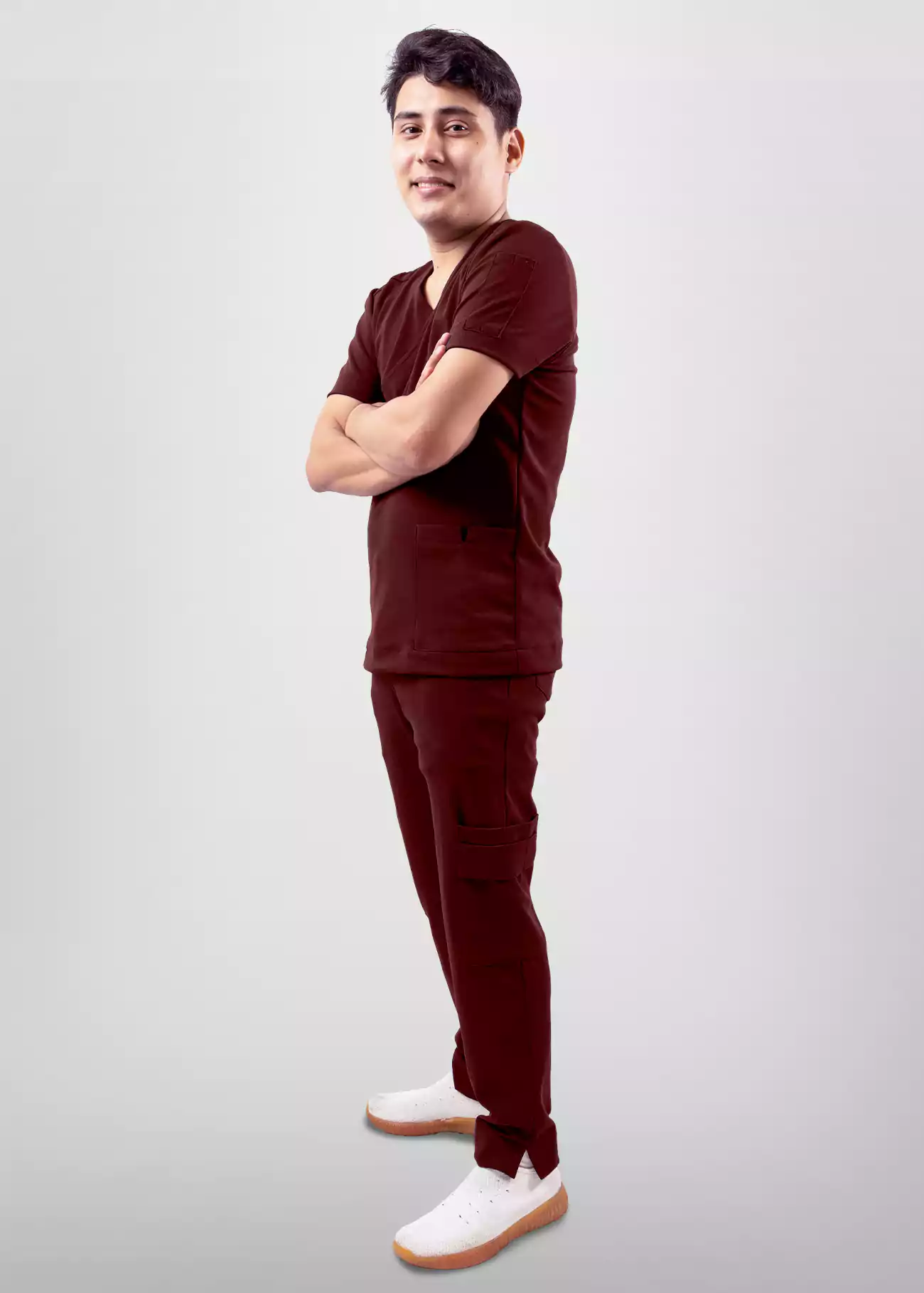 Men's Scrubs CARA Maroon