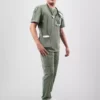 Men's Scrubs - Elza - Olive