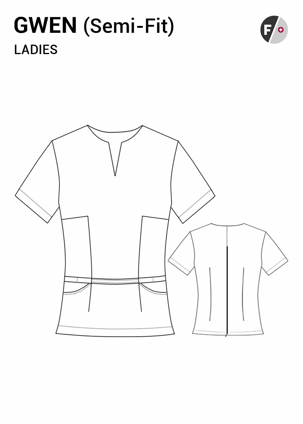 Gwen Ladies Top Only