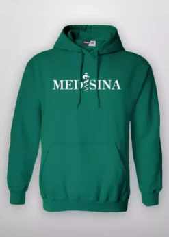 Hoodies Pullover MEDISINA HP201 Green Medical Apparel