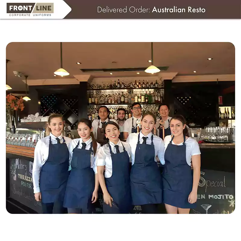 Delivered Orders Australian Resto Uniforms
